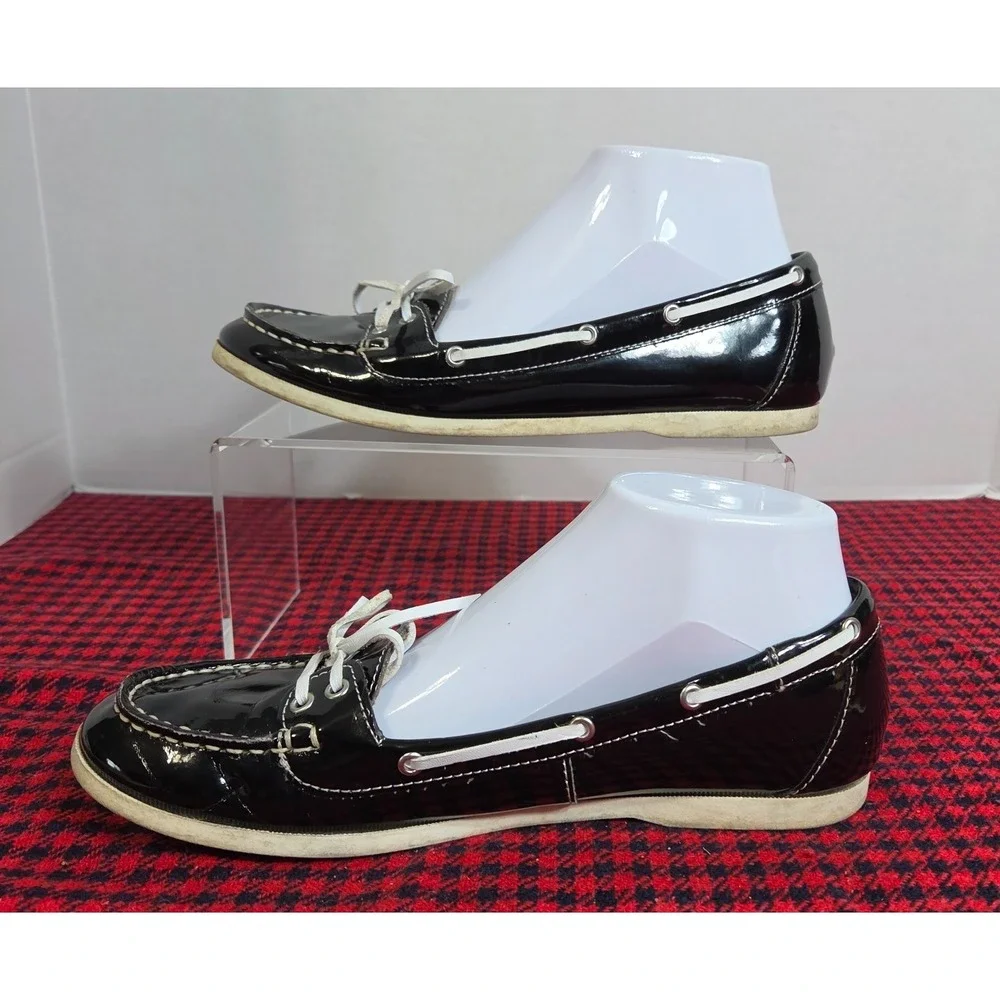 Impo Bay Breeze Boatshoe/Loafer Women's sz 7.5M Black